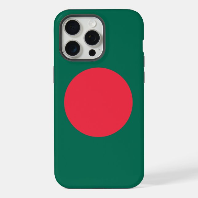 Funda para Apple iPhone 15 Pro Max, bandera de Ban (Reverso )