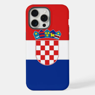 Funda para Apple iPhone 15 Pro Max, bandera de Cro