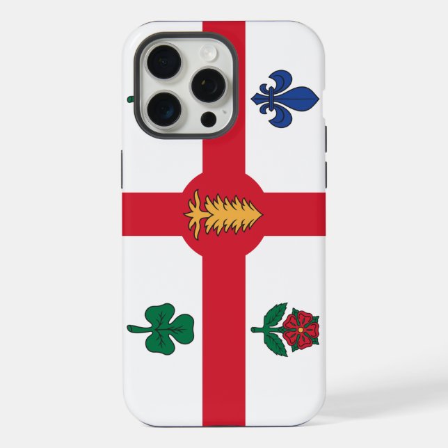 Funda para Apple iPhone 15 Pro Max, bandera de Mon (Reverso )