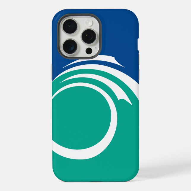 Funda para Apple iPhone 15 Pro Max, bandera de Ott (Reverso )