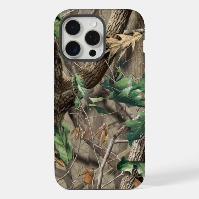 Funda para Apple iPhone 15 Pro Max con camuflaje d (Reverso )