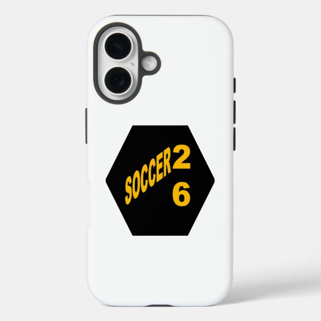 Funda para Apple iPhone 16  FÚTBOL  26 (Reverso )