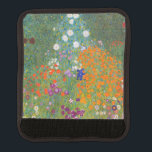 Funda Para Asa De Maleta Gustav Klimt Flor Jardín Naturaleza<br><div class="desc">Un bonito cuadro del jardín,  un cuadro clásico de Gustav Klimt,  llamado Cottage Garden,  o Bauergarten,  1907,  que se encuentra cerca de un jardín de flores,  un cuadro de flores de colores.</div>