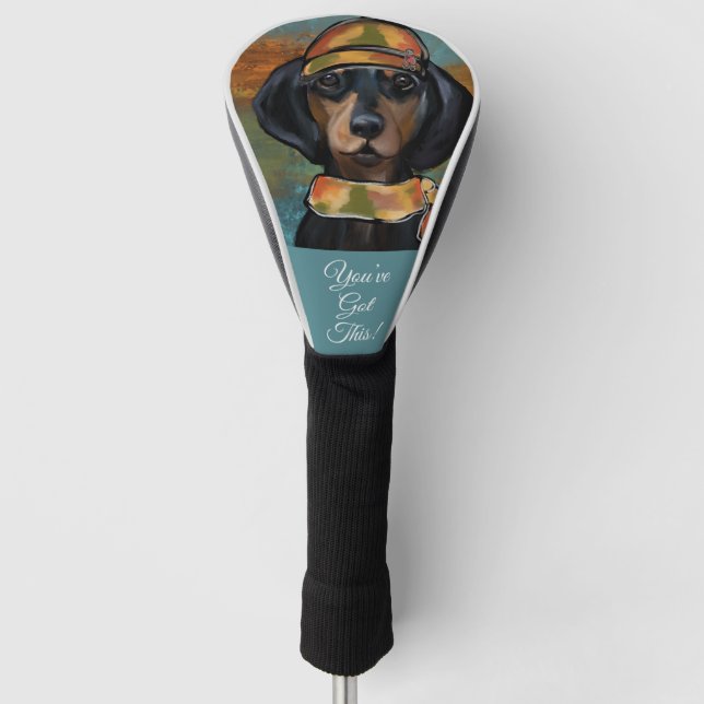 Funda para cabeza de palo de golf (Anverso)