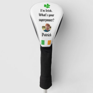 Funda para cabeza de palo de golf con bandera irla