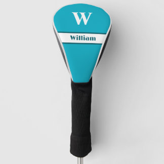 Funda para cabeza de palo de golf con monograma pe