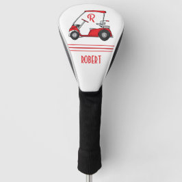 Funda para cabeza de palo de golf con nombre perso