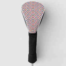 Funda para cabeza de palo de golf con un geométric