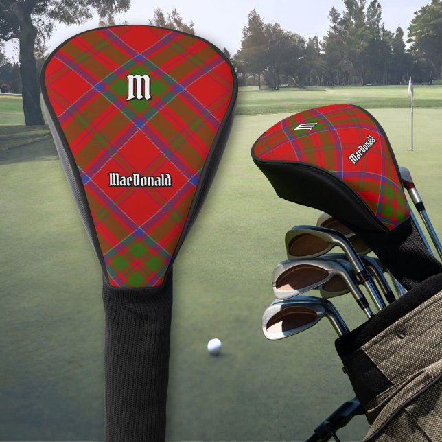 Funda para cabeza de palo de golf de Clan MacDonal (Subido por el creador)