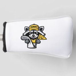 Funda para cabeza de palo de golf de mapache diver