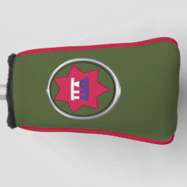 Funda para cabeza de palo de golf del VII Cuerpo “