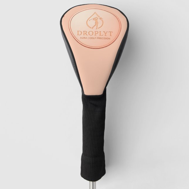 Funda para cabeza de palo de golf Droplyt Golf Aur (Anverso)