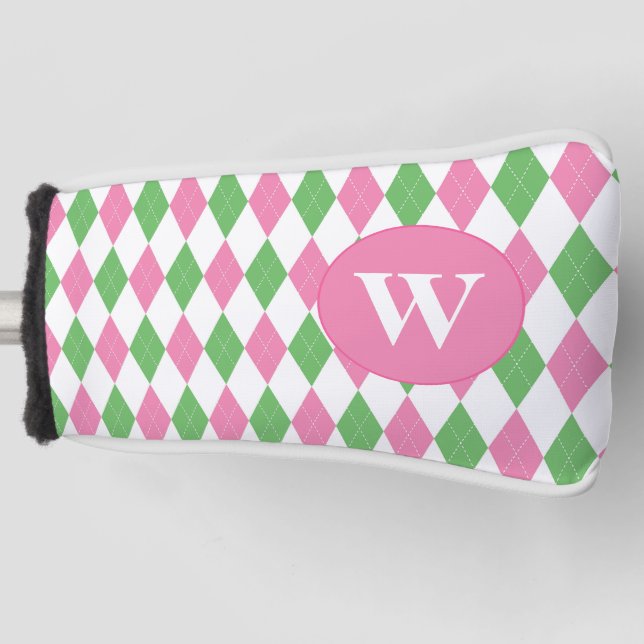 Funda para cabeza de palo de golf para damas con m (Anverso)