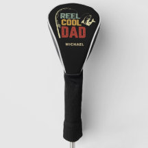 Funda para cabeza de palo de golf para papá genial