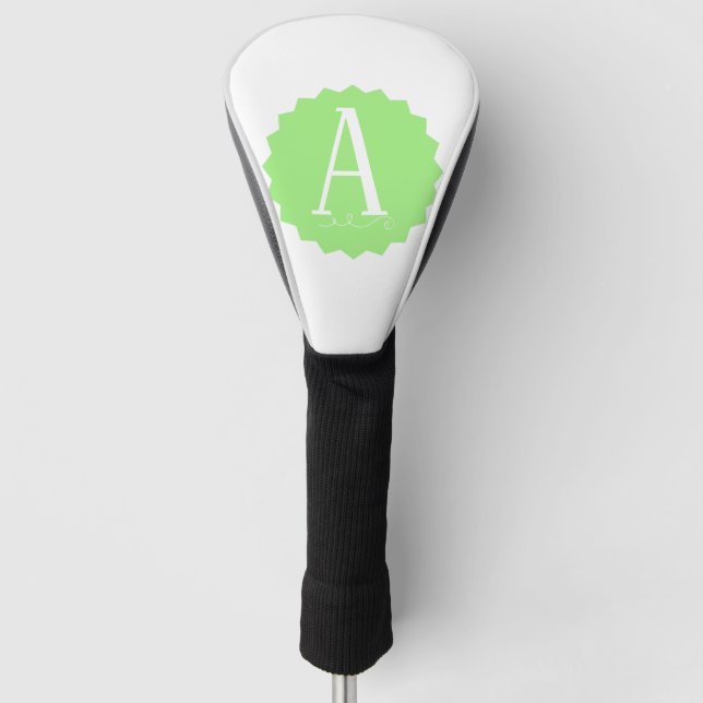 Funda para Cabeza de Palo de Golf Verde Lima Inici (Anverso)