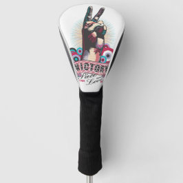 Funda para cabeza de palo de golf - Victory Peace