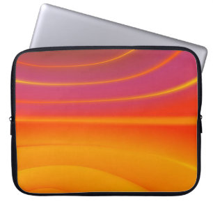 Funda para computadora portátil con remolino naran