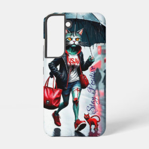 Funda para gato bonito Samsung Galaxy S22
