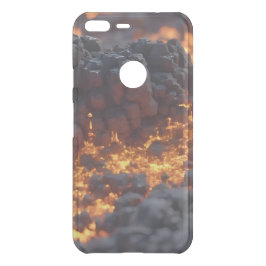 Funda Para Google Pixel XL De Uncommon Tierras de Lava