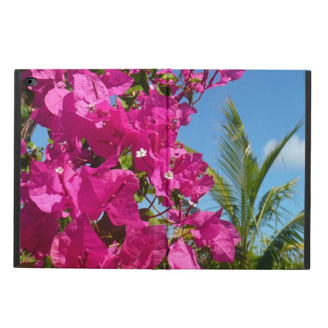 Funda Para iPad Air 2 Escenario natural tropical de buganvillas y palmer (Afuera)