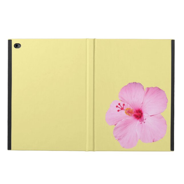 Funda Para iPad Air 2 Flor tropical Hibiscus rosa (Afuera)