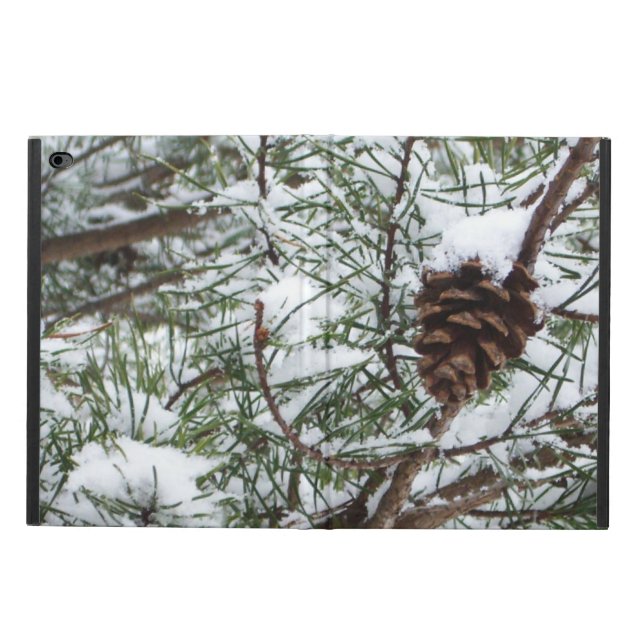 Funda Para iPad Air 2 Fotografía de la naturaleza del invierno de Snowy  (Afuera)