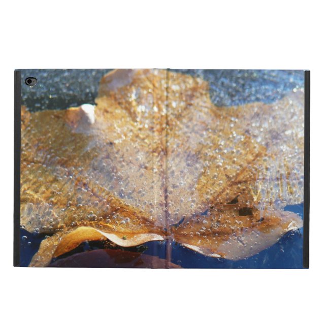 Funda Para iPad Air 2 Naturaleza otoñal de la hoja de arce amarilla cong (Afuera)