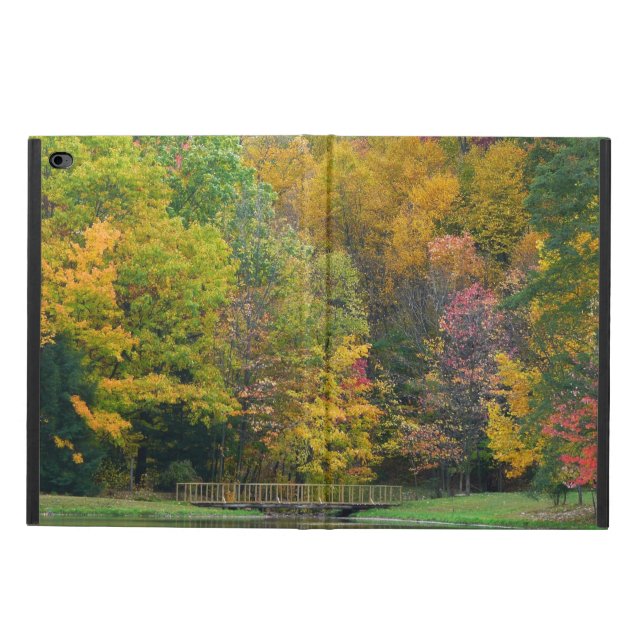 Funda Para iPad Air 2 Siete Springs Fall Bridge II Paisaje de Otoño (Afuera)