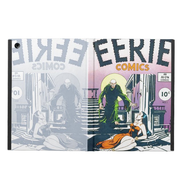 Funda Para iPad Air Eerie Comics #1 (Exterior)