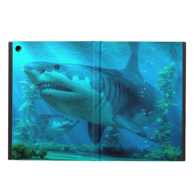 Funda Para iPad Air El tiburón más grande (Exterior)