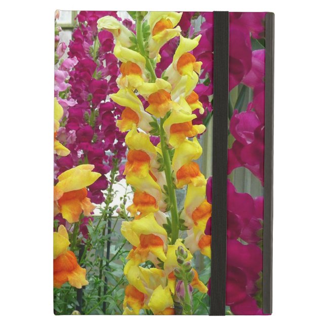 Funda Para iPad Air Floral colorida de Snapdragons (Anverso)