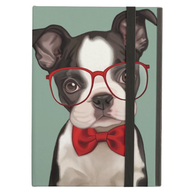 Funda Para iPad Air Inconformista Boston Terrier (Anverso)