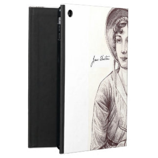 Funda Para iPad Air Jane Austin con una sonrisa para el iPad