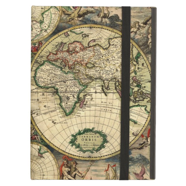 Funda Para iPad Air Mapa del mundo de 1689 regalos (Anverso)