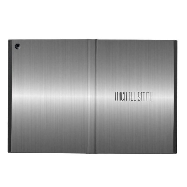 Funda Para iPad Air Metal de plata del acero inoxidable (Exterior)