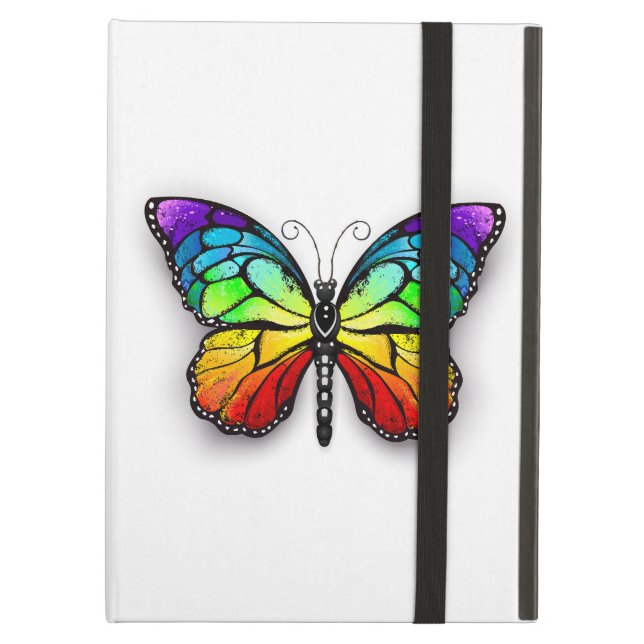 Funda Para iPad Air Monarca de mariposa arcoiris (Anverso)