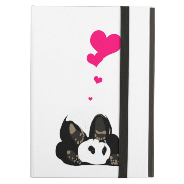 Funda Para iPad Air Panda feliz (Anverso)