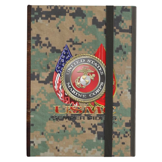 Funda Para iPad Air USMC Semper Fi [edición especial] [3D] (Anverso)