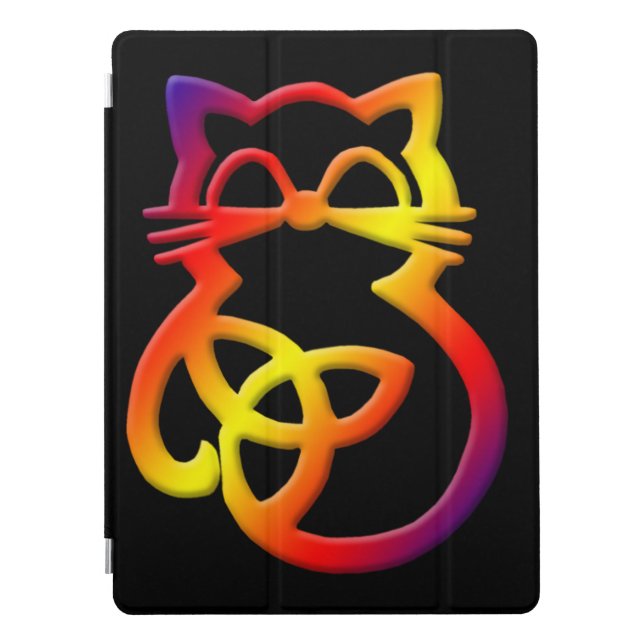 Funda para iPad de Apple Celtic Trinity Rainbow Kn (Anverso)