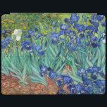 Funda para iPad de pintura de Irises Vincent van G<br><div class="desc">Vincent van Gogh (holandés, 1853 - 1890) Irises, 1889, Óleo sobre lienzo Sin marco: 74, 3 x 94, 3 cm (29 1/4 x 37 1/8 pulgadas) Enmarcado: 94, 9 x 114, 9 x 11, 4 cm El Museo J. Paul Getty, Los Ángeles. Imagen digital cortesía del programa de contenido abierto...</div>