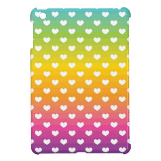 Funda Para iPad Mini Caso del iPad de los corazones del arco iris mini