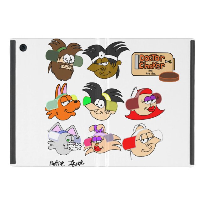 Funda Para iPad Mini Caso del iPad del tirón de Drchoker (Exterior)