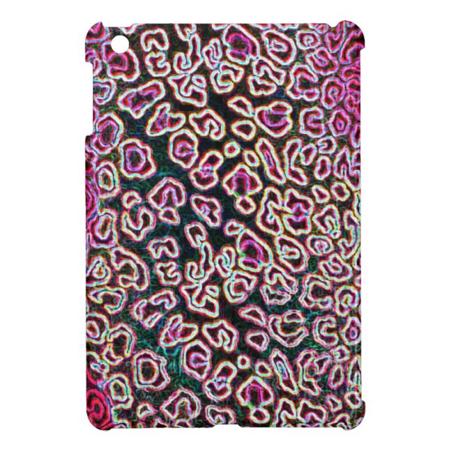 Funda Para iPad Mini Colección rosada del leopardo (Atrás)