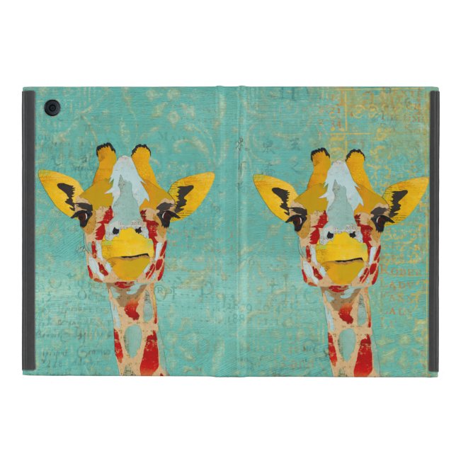 Funda Para iPad Mini Estuche Gold Peeking Giraffes iPad (Exterior)