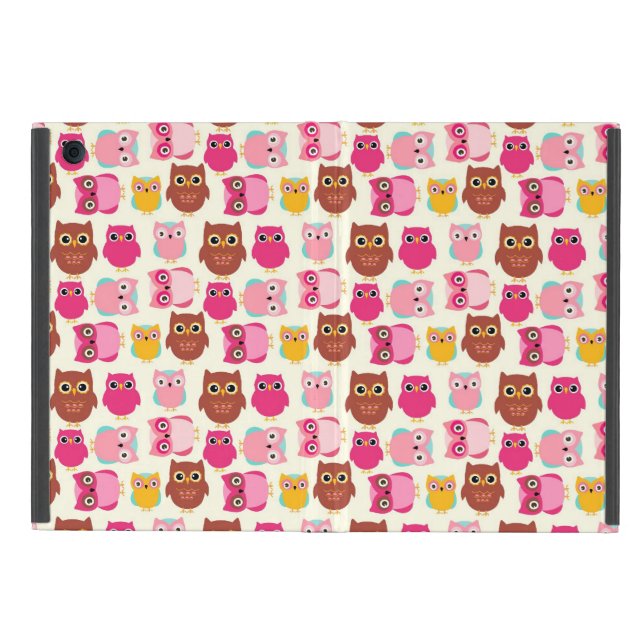 Funda Para iPad Mini Lechuzas Cutas (Exterior)