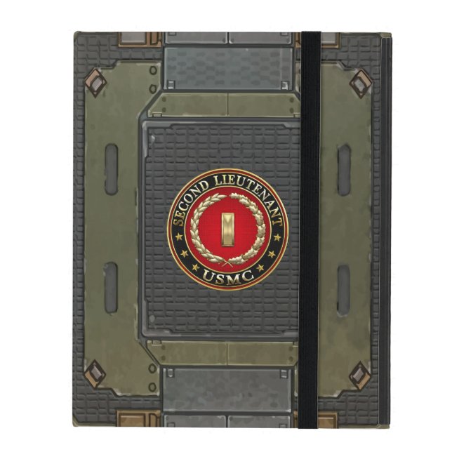 Funda Para iPad U.S. Infantes de marina: Segundo teniente (USMC (Anverso cerrado)