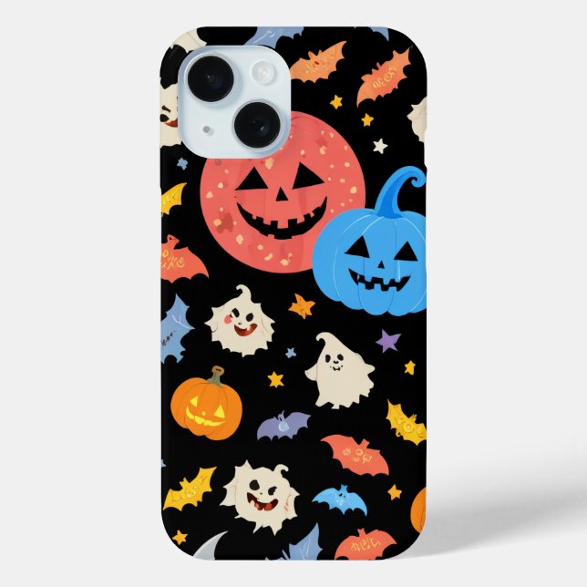 Funda para iPhone15 de Halloween (Reverso )