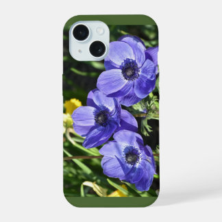 Funda para iPhone15 Flores Violeta de Jardín