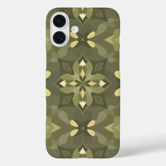 Funda para iPhone16 con Bliss geométrico - Patrón 