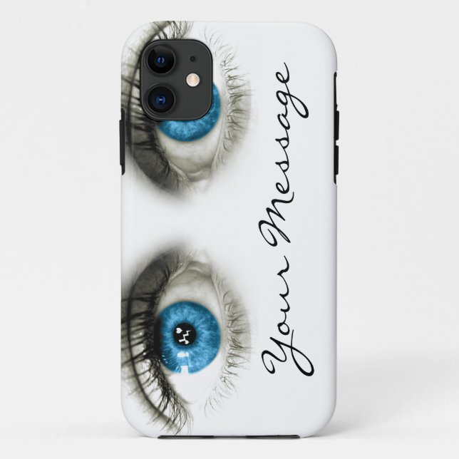 Funda para iPhone5 de Blue Eyes (Reverso)